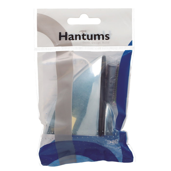 Hantums Soporte para baldas níquel satín 4-25mm