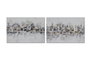 DKD Home Decor Cuadro Lienzo Ciudad Abstracto 120x80x2,8 cm (Pack de 2)