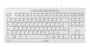 Cherry STREAM KEYBOARD TKL QWERTZ Alemán Blanco