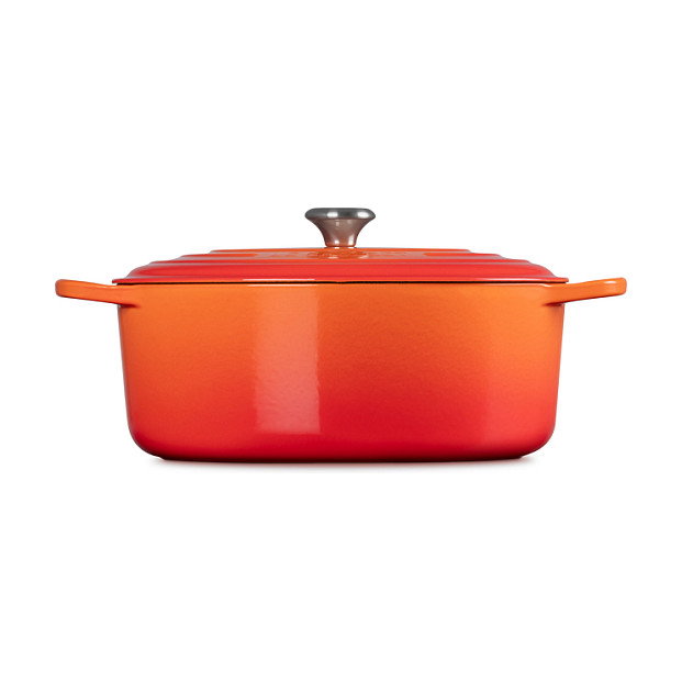 Le Creuset Signature Asador Ovalado 35cm Naranja Le Creuset Signature Asador Ovalado 35cm Naranja