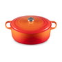 Le Creuset Signature Asador Ovalado 35cm Naranja