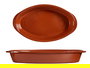 La Dehesa Fuente Oval Barro Refractario Color Miel 32x18 cm (Set de 8)