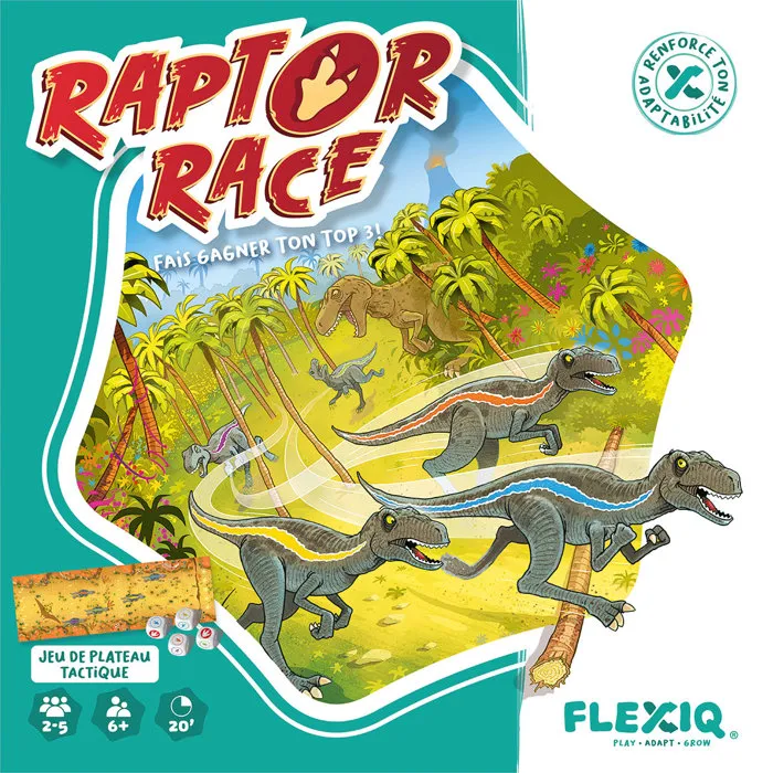 Asmodee Carrera de Rapaces - Juego de fiesta para 2 a 6 jugadores, interior, desde 8 años, idioma francés - ASM1754803786382