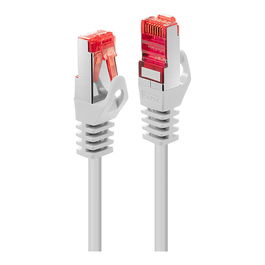 LINDY 47380 Cable de Red Cat6 S/FTP RJ-45 Macho 0.30m (0,3 m) - Blanco - S-STP, 250 MHz, AWG 28, PVC, 10/100/1000Base-T, para Ethernet
