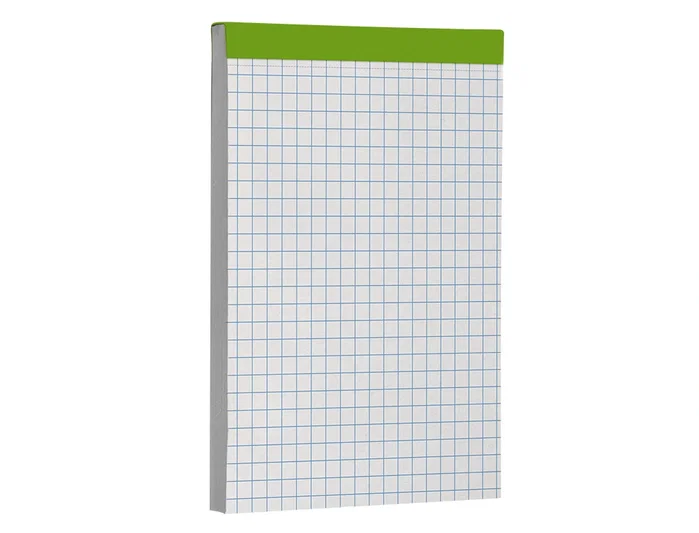 Liderpapel Bloc de notas cuadriculado 4 mm A7 de 80 hojas Liderpapel Bloc de notas cuadriculado 4 mm A7 de 80 hojas