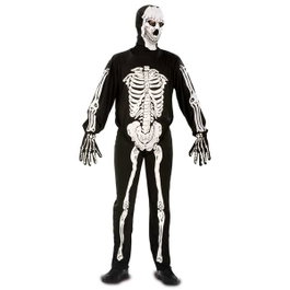 My Other Me Disfraz Esqueleto Verdugo, Mono y Guantes Talla XXL