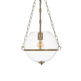 Lámpara de Techo Dorado Cristal Hierro 220-240 V 28 x 28 x 53 cm