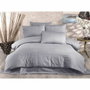 Aucune Juego de Cama Gris con Funda Nórdica de 220x240 cm y 2 Fundas de Almohada