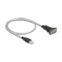 DeLOCK 64267 Adaptador USB 2.0 Tipo A a Serial RS-422/485 con Bloque de Terminales de 6 Pines, 0,5 m