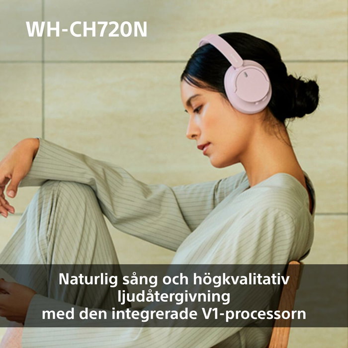Sony WH-CH720N Auriculares Inalámbricos con Micrófono Rosa