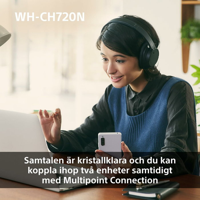 Sony WH-CH720N Auriculares Inalámbricos con Micrófono Rosa