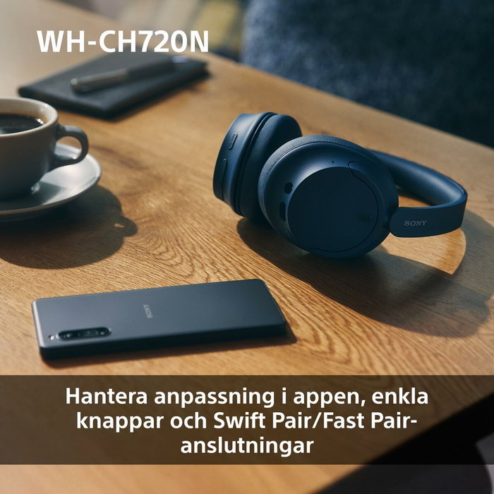 Sony WH-CH720N Auriculares Inalámbricos con Micrófono Rosa