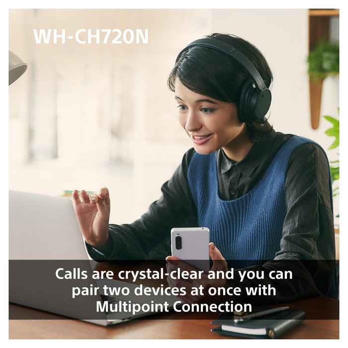 Sony WH-CH720N Auriculares Inalámbricos con Micrófono Rosa