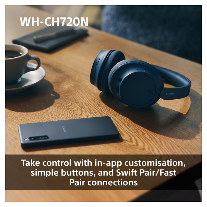 Sony WH-CH720N Auriculares Inalámbricos con Micrófono Rosa