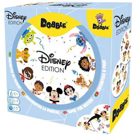 Asmodee Juego Dobble Disney Edition 90 Cartas Grandes 5 Minijuegos