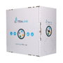 Extralink CAT5E FTP (F/UTP) Outdoor con gel, 100m, Negro