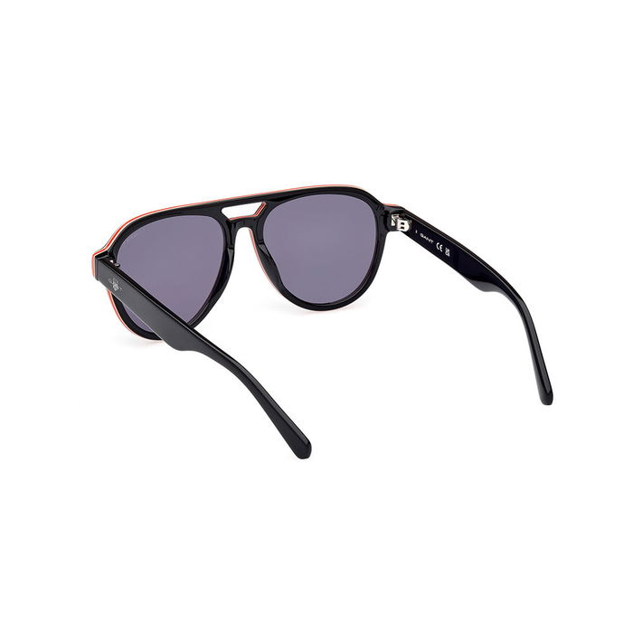 Gant Gafas Gafas de Sol Hombre GA00010 Aviador Negro Diametro Cristal 56 mm