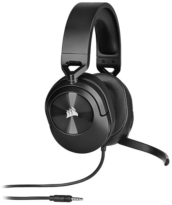 Corsair HS55 STEREO Auriculares Gaming Alámbricos Circumaural Carbono Corsair HS55 STEREO Auriculares Gaming Alámbricos Circumaural Carbono