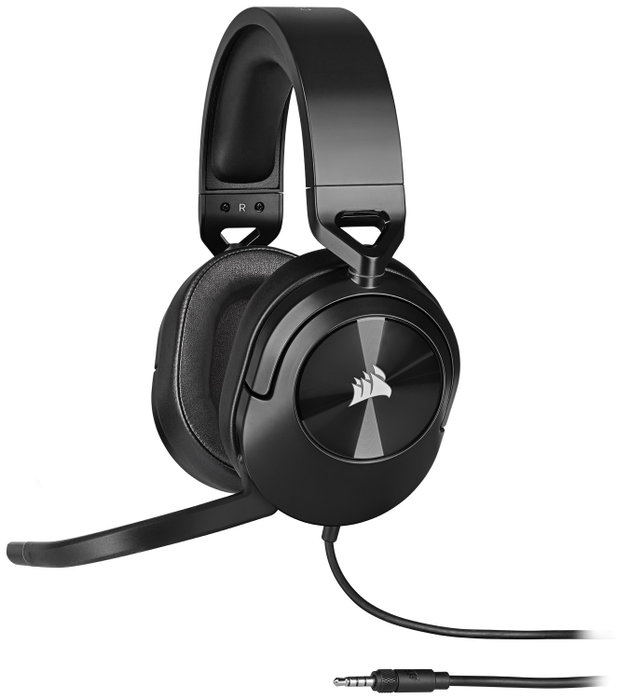 Corsair HS55 STEREO Auriculares Gaming Alámbricos Circumaural Carbono Corsair HS55 STEREO Auriculares Gaming Alámbricos Circumaural Carbono