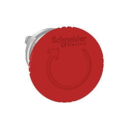 Schneider ZB4BS844 Pulsador de parada de emergencia giratorio rojo 40mm