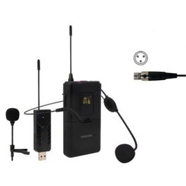 Fonestar WI-MIC Micrófono inalámbrico de cabeza y solapa UHF