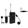 Fonestar WI-MIC Micrófono inalámbrico de cabeza y solapa UHF