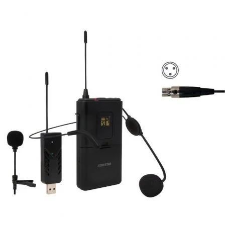 Fonestar Micrófono Inalámbrico UHF de Petaca WI-MIC