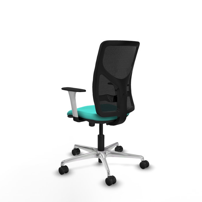 PIQUERAS Y CRESPO Silla de oficina Motilla con mecanismo Sincro/Traslack, Turquesa y Negro PIQUERAS Y CRESPO Silla de oficina Motilla con mecanismo Sincro/Traslack, Turquesa y Negro