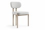 DKD Home Decor Silla de Poliéster y Hierro Gris y Marrón Claro