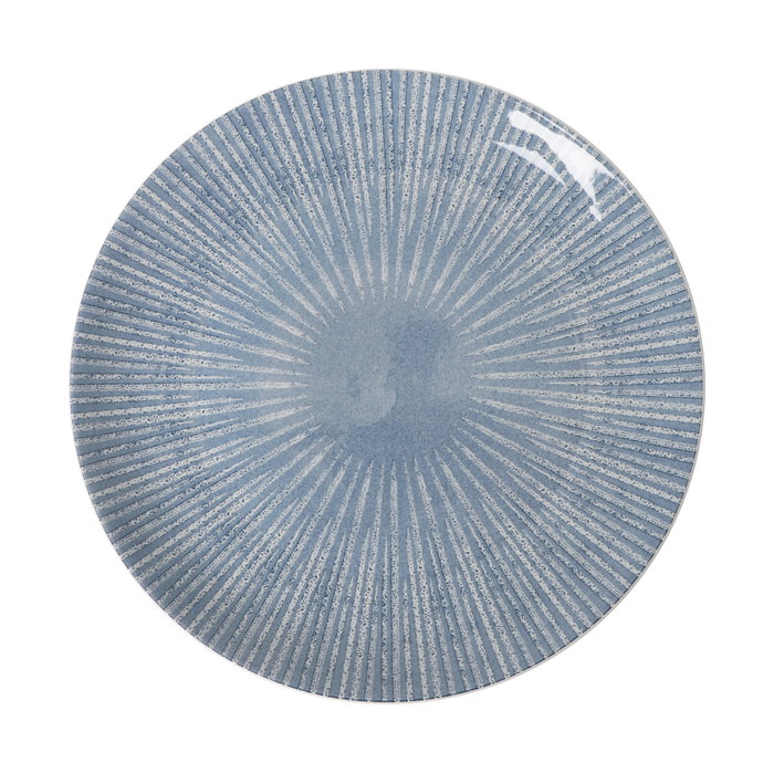Alfares Plato Llano 27cm Azul Electra