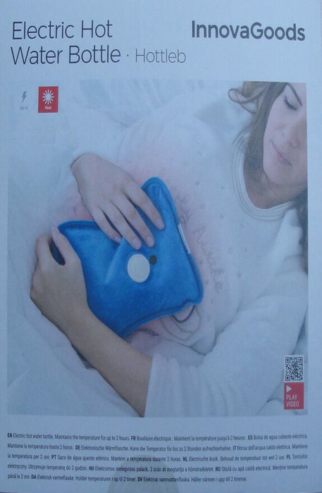 Innovagoods Bolsa de agua caliente eléctrica 500 W