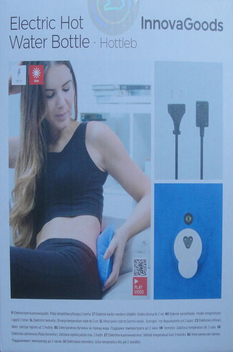 Innovagoods Bolsa de agua caliente eléctrica 500 W