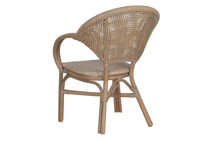 DKD Home Decor Silla Balines Natural Ratán 69 x 87 x 65 cm (2 Unidades)