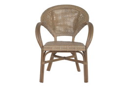 DKD Home Decor Silla Balines Natural Ratán 69 x 87 x 65 cm (2 Unidades)