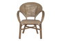 DKD Home Decor Silla Balines Natural Ratán 69 x 87 x 65 cm (2 Unidades)