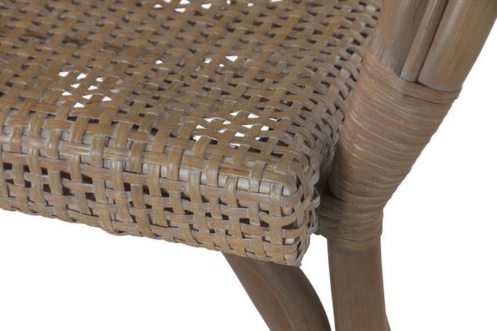 DKD Home Decor Silla Balines Natural Ratán 69 x 87 x 65 cm (2 Unidades)