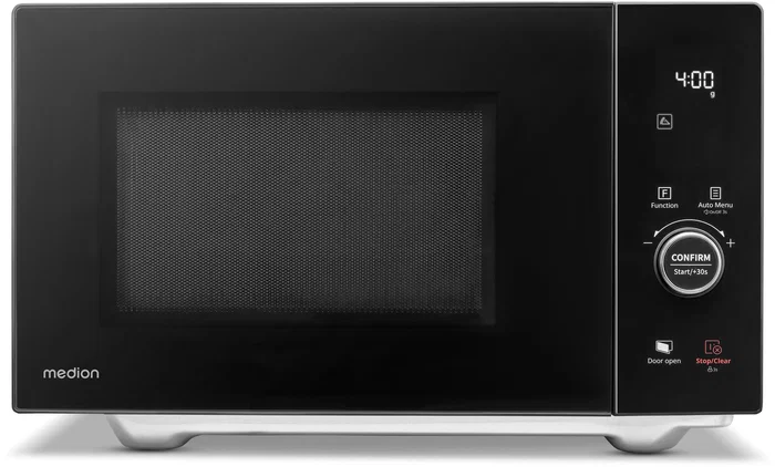 Medion MD12041 Microondas 25L Negro - Horno 4 en 1 con Función Grill y Convección Medion MD12041 Microondas 25L Negro - Horno 4 en 1 con Función Grill y Convección