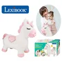 Lexibook Unicornio Inflable Peluche de Juguete para Saltar