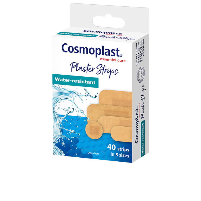 COSMOPLAST Apósitos Mix Aqua 40 Unidades, Transparentes y Resistentes al Agua COSMOPLAST Apósitos Mix Aqua 40 Unidades, Transparentes y Resistentes al Agua