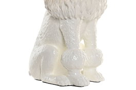 DKD Home Decor Lámpara Sobremesa Moderno Blanco Dorado 52 cm