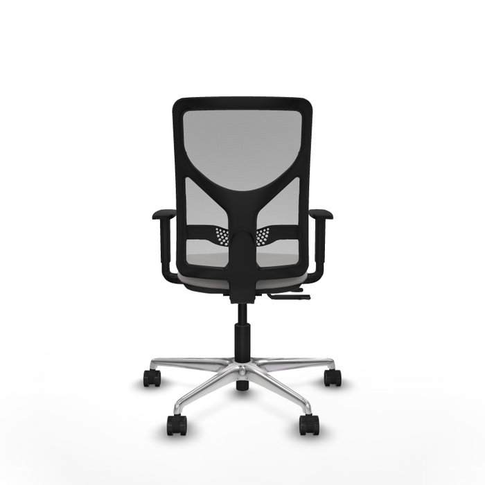 PIQUERAS Y CRESPO Silla de oficina Motilla con mecanismo Sincro/Traslack Blanco y Gris PIQUERAS Y CRESPO Silla de oficina Motilla con mecanismo Sincro/Traslack Blanco y Gris