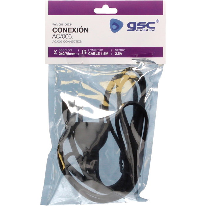 GSC Evolution Conexión AC006 (2x0.75mm) 1,5M
