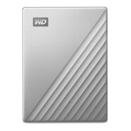 Western Digital WDBGKC0060BSL-WESN Disco Duro Externo Portátil 6TB USB-C/USB3.0 Plata 2.5"