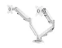 Fellowes Brazo para Monitor Doble Serie EPPA Blanco
