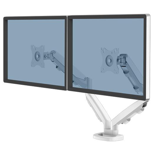 Fellowes Brazo para Monitor Doble Serie EPPA Blanco