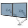 Fellowes Brazo para Monitor Doble Serie EPPA Blanco