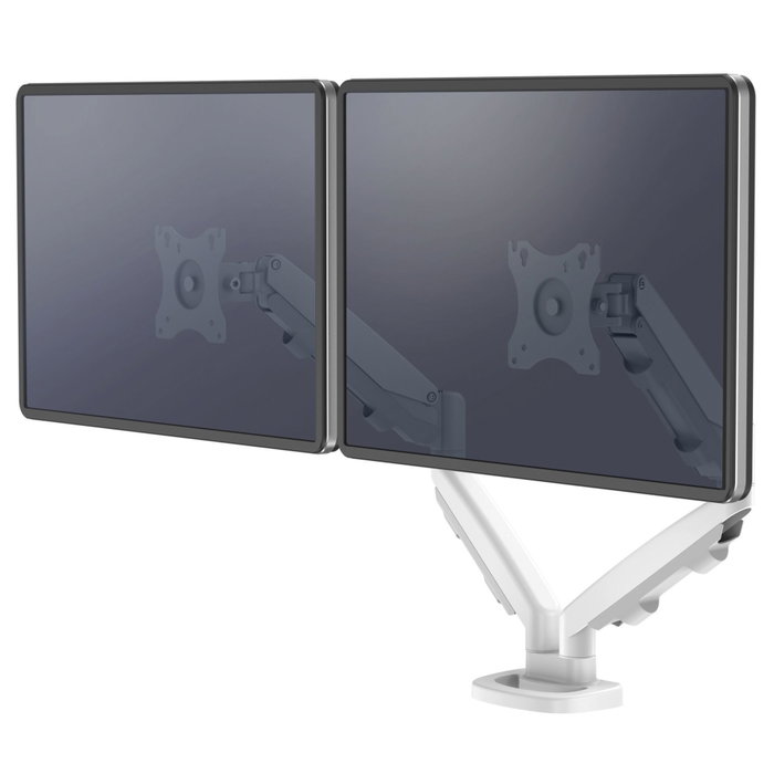 Fellowes Brazo para Monitor Doble Serie EPPA Blanco