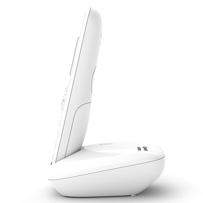 Gigaset AS690 Teléfono Inalámbrico Blanco con Manos Libres y Pantalla Iluminada