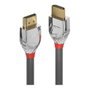 Lindy Cromo Line Cable HDMI 2.0 de 5m 4K UHD Gris, Plata