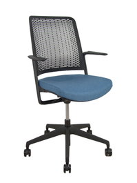 NOWY STYL Silla de oficina WithMe con mecanismo Sincro autopesante, Negro